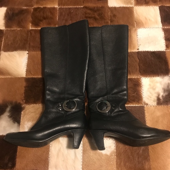aerosoles leather boots